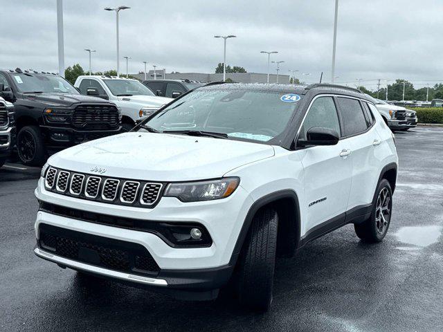 used 2024 Jeep Compass car, priced at $25,588