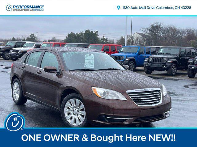 used 2013 Chrysler 200 car, priced at $8,200