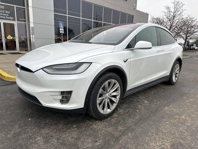 used 2021 Tesla Model X car, priced at $41,900