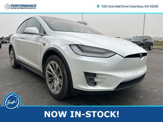 used 2021 Tesla Model X car, priced at $41,900