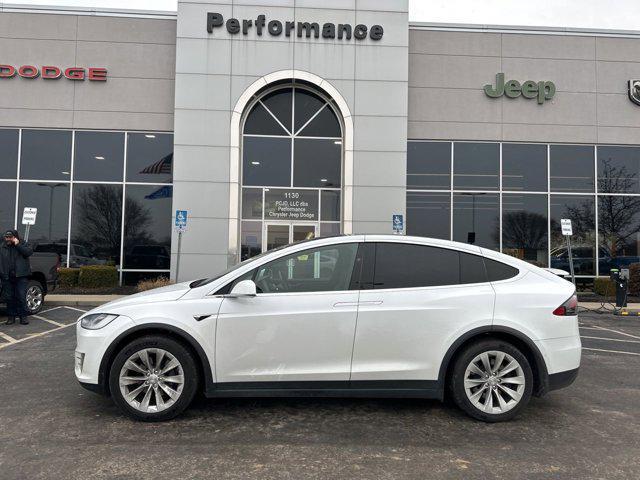 used 2021 Tesla Model X car, priced at $41,900