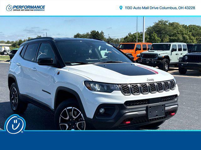 used 2024 Jeep Compass car, priced at $24,259