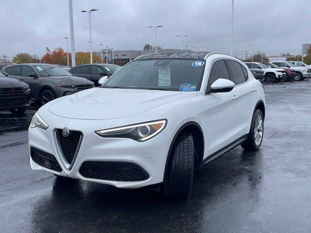 used 2018 Alfa Romeo Stelvio car, priced at $15,998