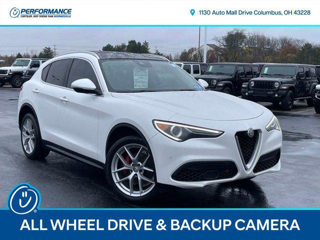 used 2018 Alfa Romeo Stelvio car, priced at $15,998