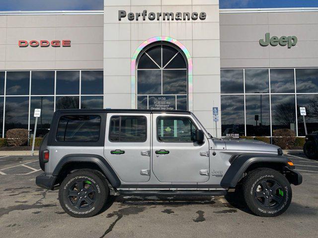 used 2018 Jeep Wrangler Unlimited car, priced at $21,888