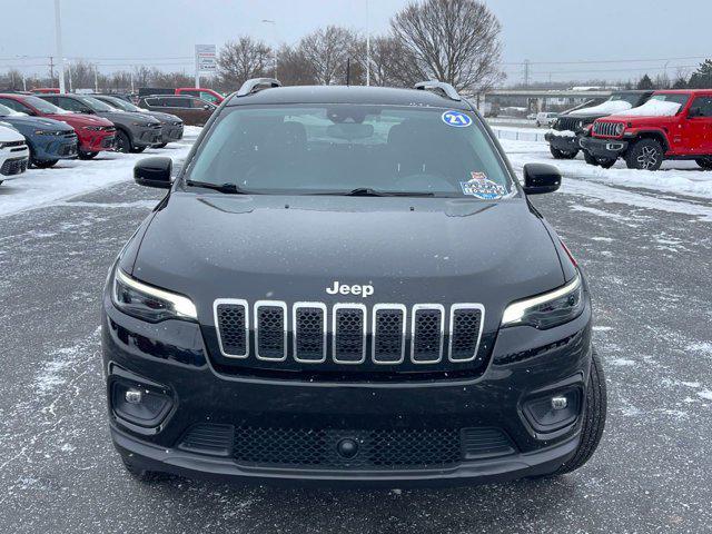 used 2021 Jeep Cherokee car, priced at $22,888