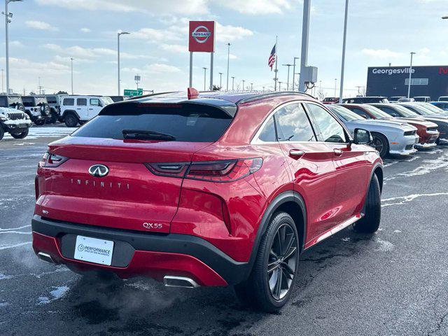 used 2023 INFINITI QX55 car, priced at $34,980