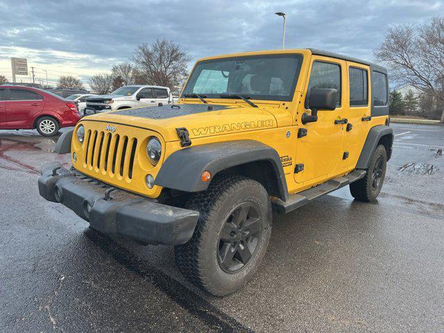 used 2015 Jeep Wrangler Unlimited car, priced at $15,998