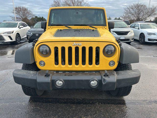 used 2015 Jeep Wrangler Unlimited car, priced at $15,998