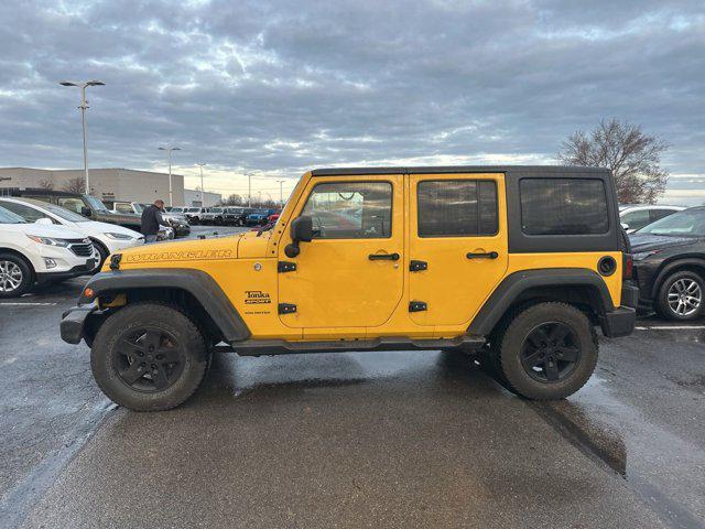 used 2015 Jeep Wrangler Unlimited car, priced at $15,998