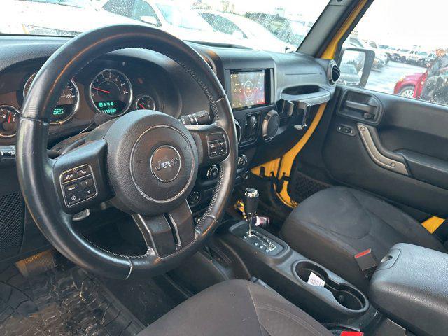 used 2015 Jeep Wrangler Unlimited car, priced at $15,998