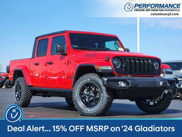 new 2024 Jeep Gladiator car, priced at $45,624