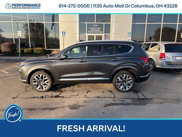 used 2022 Hyundai Santa Fe car, priced at $23,113