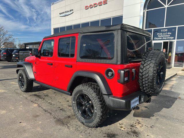 used 2021 Jeep Wrangler car, priced at $29,998