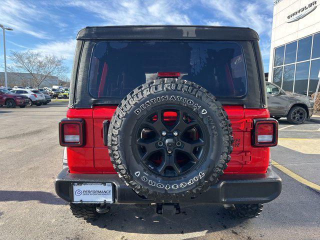 used 2021 Jeep Wrangler car, priced at $29,998