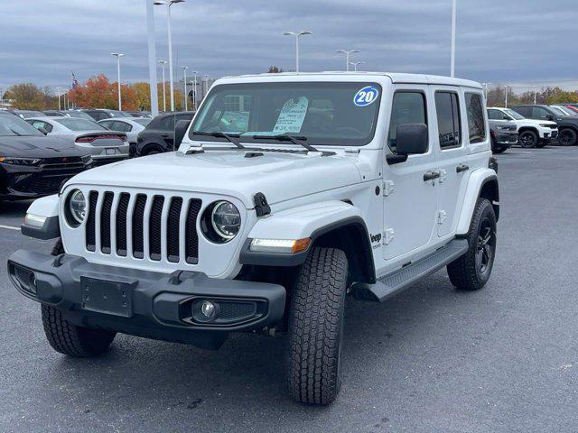 used 2020 Jeep Wrangler Unlimited car, priced at $32,980