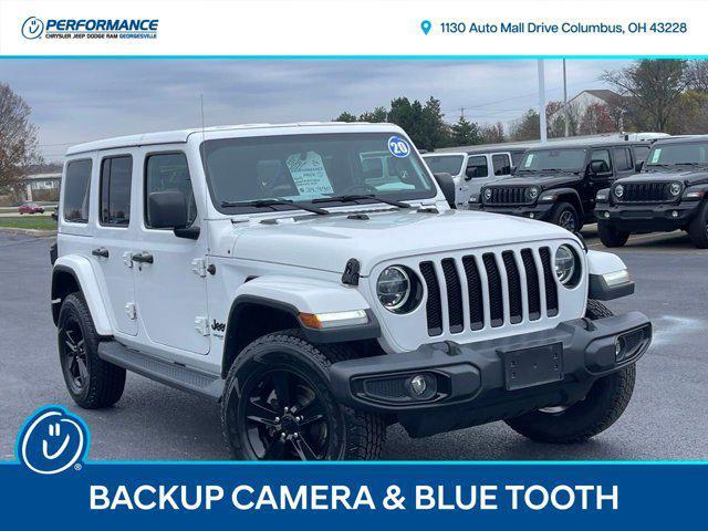 used 2020 Jeep Wrangler Unlimited car, priced at $33,888