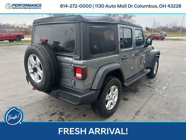 used 2021 Jeep Wrangler Unlimited car, priced at $24,984