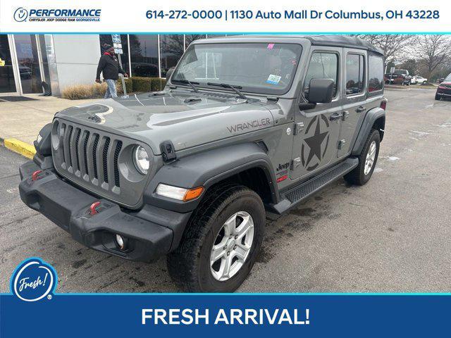 used 2021 Jeep Wrangler Unlimited car, priced at $24,984