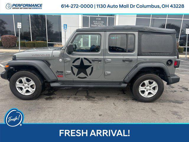 used 2021 Jeep Wrangler Unlimited car, priced at $24,984