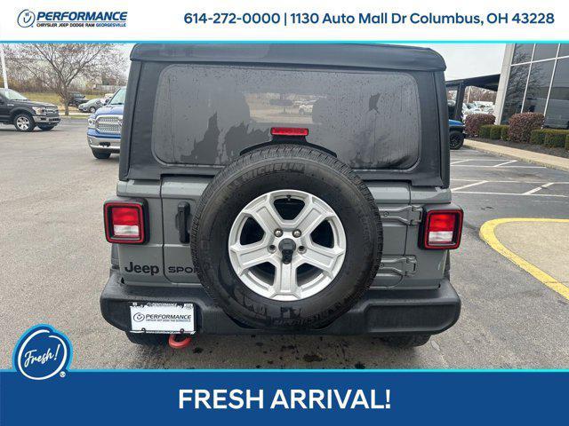 used 2021 Jeep Wrangler Unlimited car, priced at $24,984