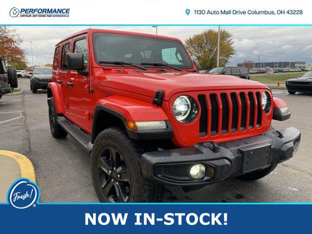 used 2021 Jeep Wrangler Unlimited car, priced at $33,888