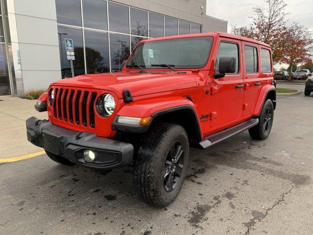 used 2021 Jeep Wrangler Unlimited car, priced at $33,888