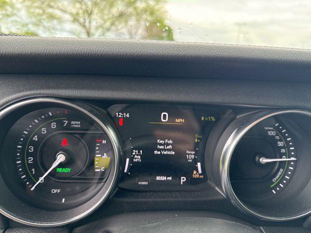 used 2022 Jeep Wrangler Unlimited 4xe car, priced at $33,888