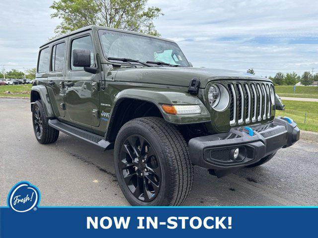 used 2022 Jeep Wrangler Unlimited 4xe car, priced at $33,888