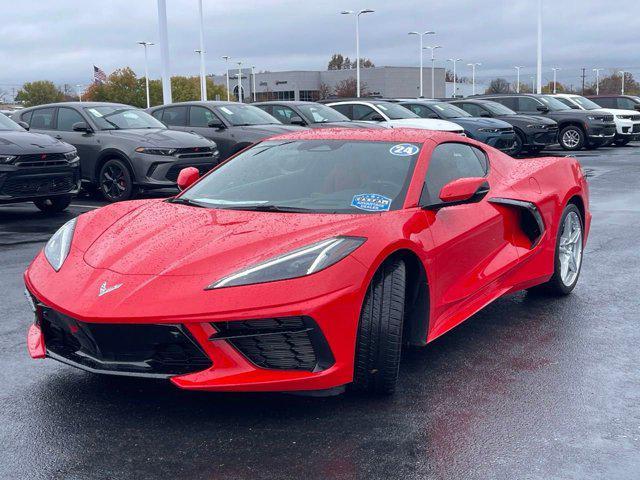 used 2024 Chevrolet Corvette car, priced at $67,900