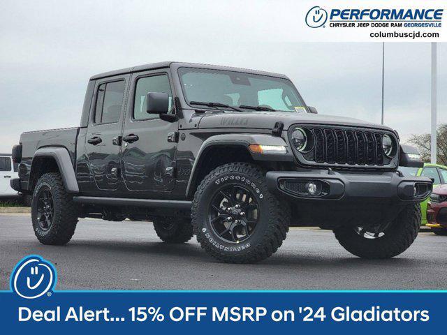 new 2024 Jeep Gladiator car, priced at $45,624