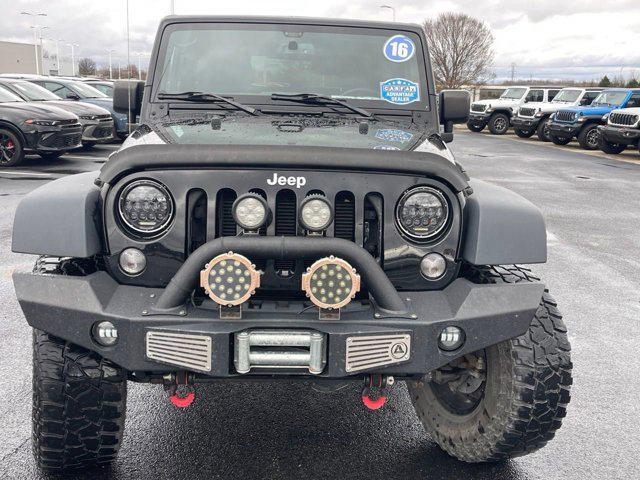 used 2016 Jeep Wrangler car, priced at $23,900