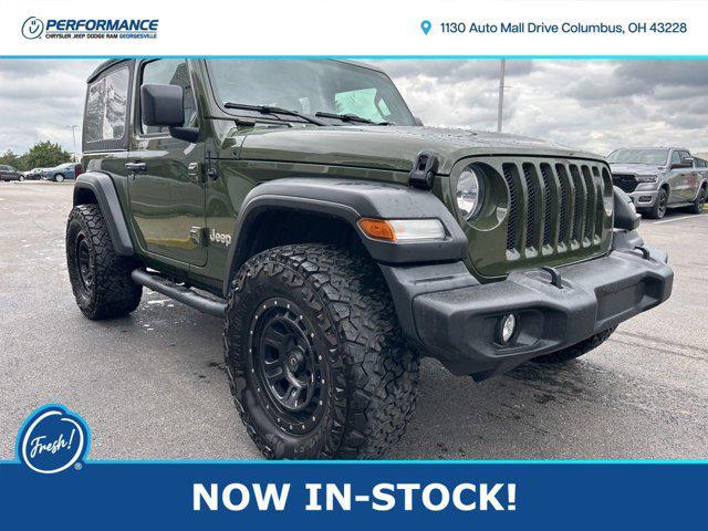 used 2020 Jeep Wrangler car, priced at $27,900