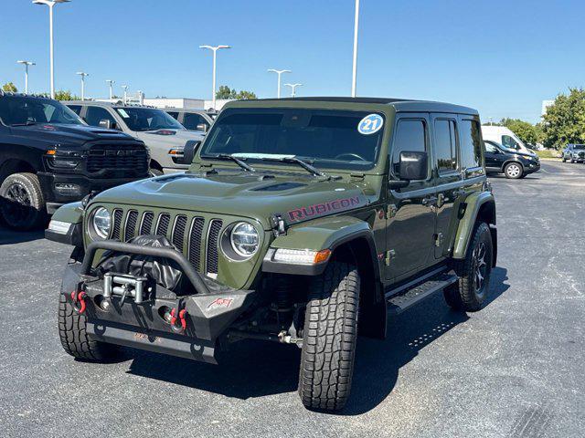 used 2021 Jeep Wrangler Unlimited car, priced at $34,588
