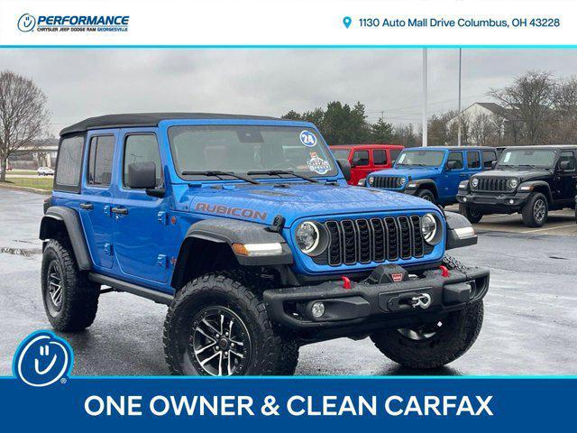 used 2024 Jeep Wrangler car, priced at $49,900