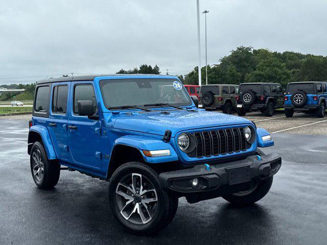 used 2024 Jeep Wrangler 4xe car, priced at $34,900