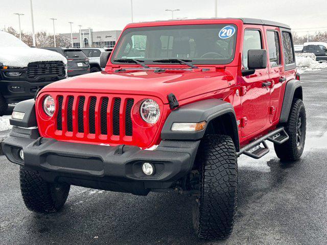 used 2020 Jeep Wrangler Unlimited car, priced at $20,900