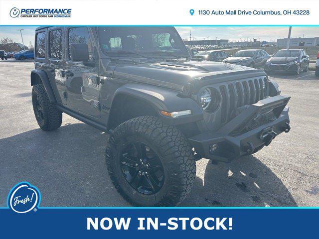 used 2020 Jeep Wrangler Unlimited car, priced at $26,888