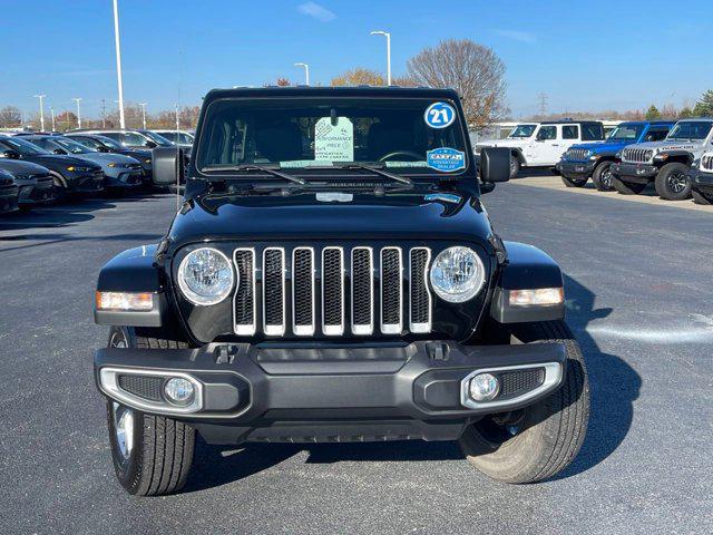 used 2021 Jeep Wrangler Unlimited car, priced at $34,888