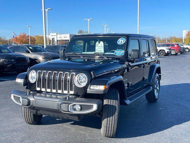 used 2021 Jeep Wrangler Unlimited car, priced at $34,888