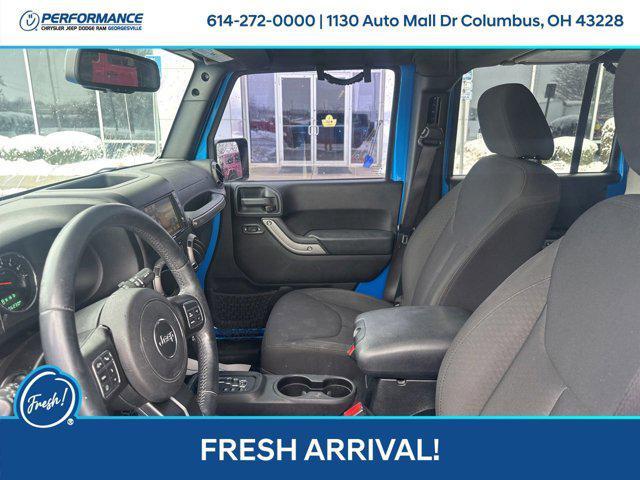 used 2015 Jeep Wrangler Unlimited car, priced at $14,899