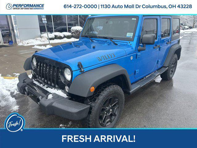 used 2015 Jeep Wrangler Unlimited car, priced at $14,899