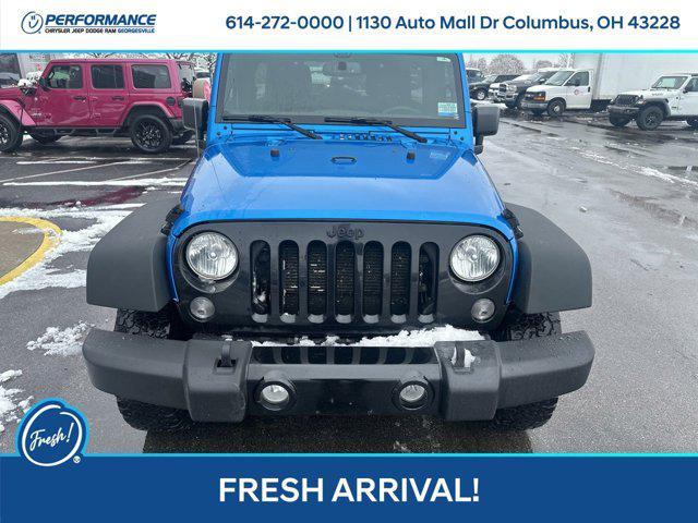 used 2015 Jeep Wrangler Unlimited car, priced at $14,899