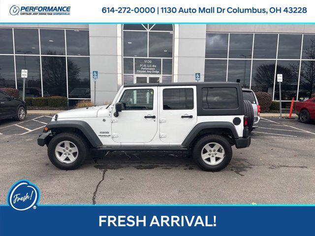 used 2015 Jeep Wrangler Unlimited car, priced at $14,996