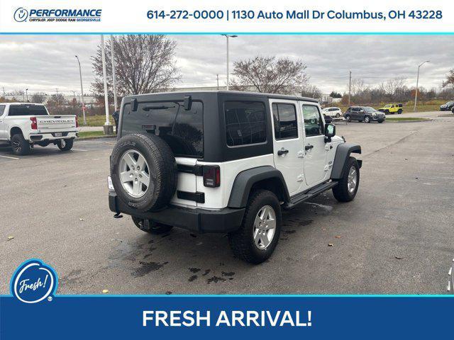 used 2015 Jeep Wrangler Unlimited car, priced at $14,996