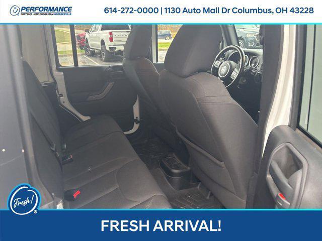used 2015 Jeep Wrangler Unlimited car, priced at $14,996