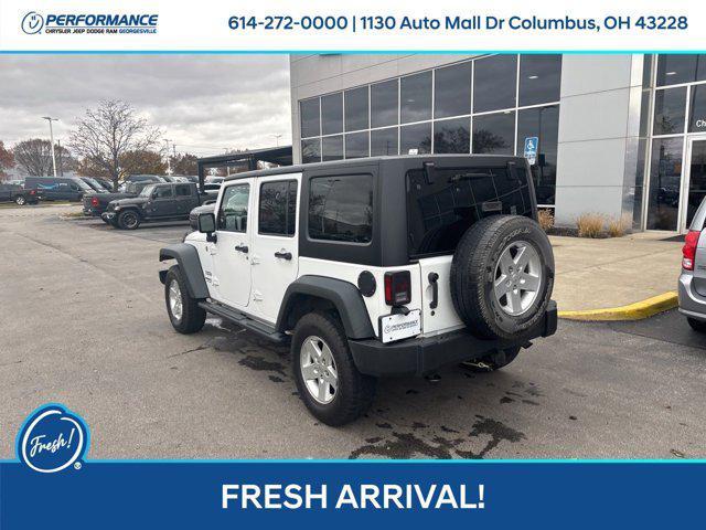 used 2015 Jeep Wrangler Unlimited car, priced at $14,996