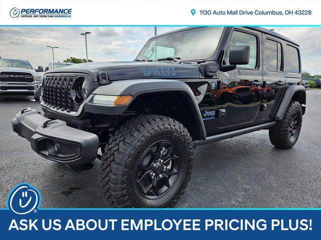 new 2025 Jeep Wrangler 4xe car, priced at $62,320