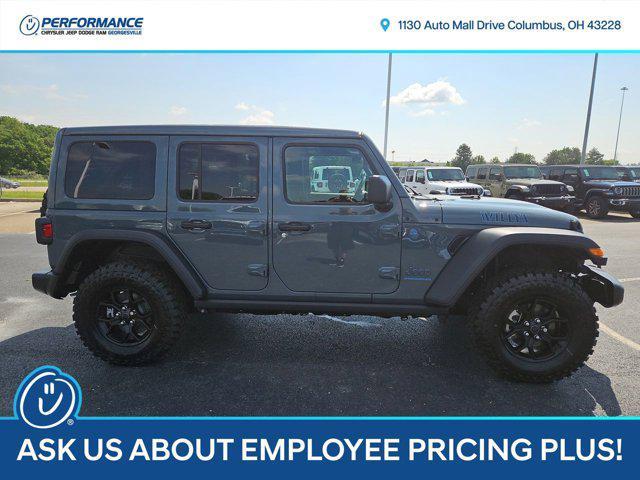 new 2025 Jeep Wrangler 4xe car, priced at $62,320
