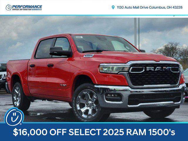 new 2025 Ram 1500 car, priced at $44,205